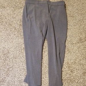 Gray dress pants